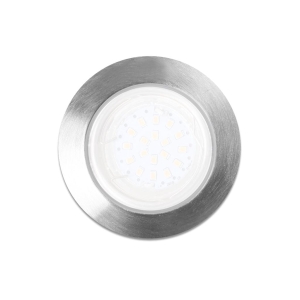 OCZKA OKRĄGŁE GU10 1X5W LED CHROM | EKZ2563 Milagro