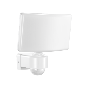 Naświetlacz TOS LED 30W naświetlacz ogrodowy z PIR 2200lm IP65 4000K PC biały