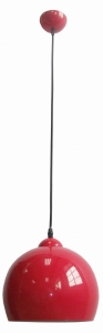 STUDENT LAMPA WISZĄCA 1X60W E27 CZERWONY Candellux 31-96640 - wyprzedaż ekspozycji