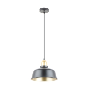 A8063-BK MENSA LAMPA WISZĄCA CZARNY MAT+ZŁOTO/MATT BLACK+GOLD Zuma Line