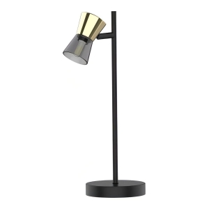 Zuma Line Cento Lampa stołowa kolor czarny mat/złoty metal/szkło, G9 IP20 - TL220532-1