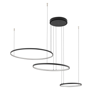 Lampa wisząca CIRCOLO LED 45W 1800lm 4000K Czarny 10867 Nowodvorski Lighting