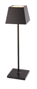 LAMPA OGRODOWA BEZPRZEWODOWA NA STÓŁ USB MAHE LED BLACK	8398 Nowodvorski