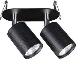 LAMPA WPUSZCZANA EYE FIT BLACK II 9398 Nowodvorski