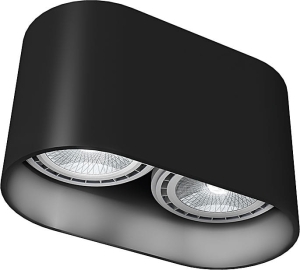 LAMPA SPOT OVAL BLACK 9240 Nowodvorski