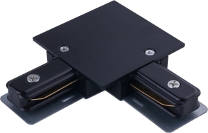 ŁĄCZNIK KĄTOWY WPUSZCZANY CZARNY PROFILE RECESSED L-CONNECTOR BLACK 8971 Nowodvorski