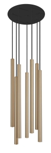 LAMPA WISZĄCA LASER 7 8921 STARE ZŁOTO Nowodvorski