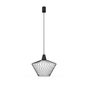 LAMPA WISZĄCA WAVE S CZARNA 8858 Nowodvorski