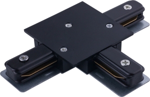 ŁĄCZNIK "T" WPUSZCZANY CZARNY PROFILE RECESSED T-CONNECTOR BLACK 8835 Nowodvorski