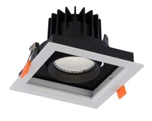 OPRAWA WPUSZCZANA CL DIA LED 18W 1500lm 3000K biała/czarna 8722 Nowodvorski