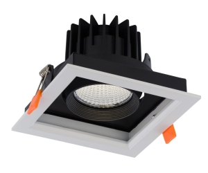 OPRAWA WPUSZCZANA CL DIA LED 18W 1500lm 4000K biała/czarna 8721 Nowodvorski