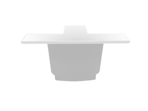 ZAśLEPKA WPUSZCZANA BIAŁA CTLS RECESSED DEAD END CAP WHITE 	8688 Nowodvorski