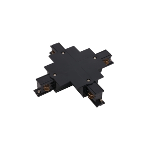 ŁĄCZNIK KRZYżOWY WPUSZCZANY CZARNY CTLS RECESSED POWER X CONNECTOR BLACK 	8680 Nowodvorski