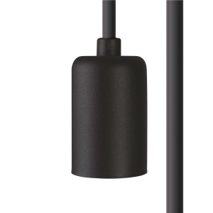 PRZEWÓD Z OPRAWKĄ CZARNY 150CM CAMELEON CABLE E27 1,5 M BLACK 8670 Nowodvorski