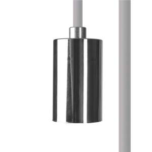 PRZEWÓD Z OPRAWKĄ 350CM CAMELEON CABLE E27 3,5 M WHITE/CHROME 8645 Nowodvorski
