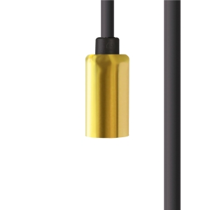 PRZEWÓD Z OPRAWKĄ 250CM CAMELEON CABLE G9 2,5 M BLACK/BRASS 8621 Nowodvorski