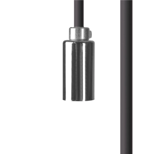 PRZEWÓD Z OPRAWKĄ 150CM CAMELEON CABLE G9 1,5 M BLACK/CHROME 8601 Nowodvorski
