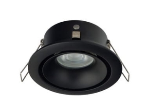 OPRAWA WPUSZCZANA (WYMIENNE NAKŁADKI) IP54/IP20 FOXTROT BLACK CZARNA 8374 Nowodvorski