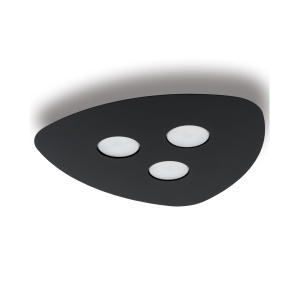 LAMPA SUFITOWA ORGANIC BLACK III CZARNA 8302 Nowodvorski