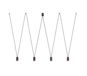 Lampa wisząca MORE EYE BLACK IV 7822 Nowodvorski Lighting