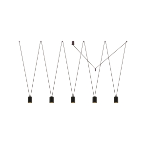 Lampa wisząca MORE TONE BLACK/GOLD V 7817 Nowodvorski Lighting