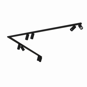 Listwa sufitowa 90° 2x150cm MONO CORNER VIII 2x150 BLACK 7721 Nowodvorski Lighting