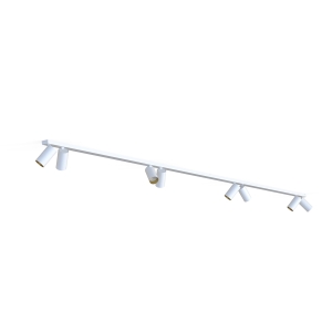 Listwa sufitowa 300cm MONO VIII 2x150 WHITE/GOLD 7694 Nowodvorski Lighting