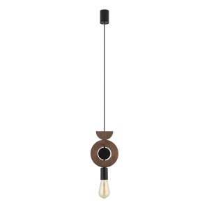 Lampa wisząca DROPS Ciemne drewno 11176 Nowodvorski