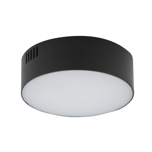 Plafon lampa sufitowa LID ROUND LED 15W 1200lm 3000K Czarny 10406 Nowodvorski Lighting