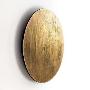 Kinkiet RING LED 10W 130lm 3000K WOOD L Gold wood 10282 Nowodvorski Lighting