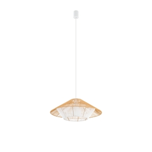 Lampa wisząca JAPANDI S Naturalne drewno 11156 Nowodvorski