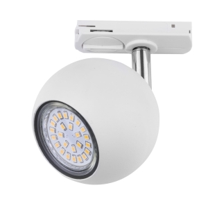 Lampa reflektor na szynę 1 fazowy TRACER kolor biały na GU10 - 4040 TK Lighting