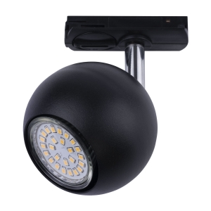 Lampa reflektor na szynę 1 fazowy TRACER kolor czarny na GU10 - 4041 TK Lighting