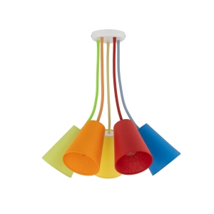 Lampa sufitowa WIRE kolor wielokolorowy na E27 - 2107 TK Lighting