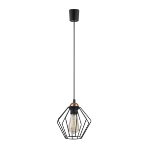 Lampa wisząca GALAXY kolor czarny / miedź na E27 - 1642 TK Lighting
