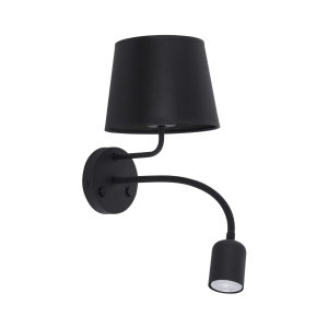 Kinkiet MAJA kolor czarny na E27 - 2537 TK Lighting