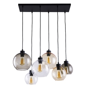 Lampa wisząca CUBUS kolor czarny na E27 - 2164 TK Lighting