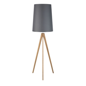 Lampa podłogowa WALZ kolor jasne drewno na E27 - 5046 TK Lighting