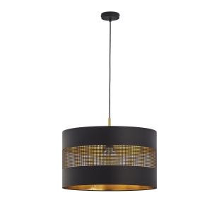 Lampa wisząca TAGO kolor czarny / złoty proszek na E27 - 3211 TK Lighting