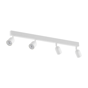 Lampa sufitowa TOP kolor biały / chrom na GU10 - 1024 TK Lighting