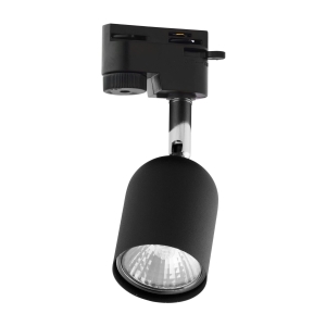 Lampa reflektor na szynę 1 fazowy TRACER kolor czarny / chrom na GU10 - 4498 TK Lighting