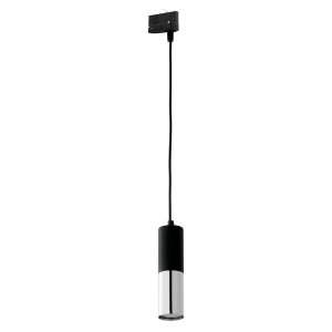Lampa reflektor na szynę 3 fazowy TRACER kolor czarny / chrom na GU10 - 6065 TK Lighting