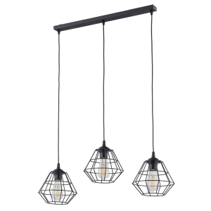 Lampa wisząca DIAMOND kolor czarny na E27 - 6203 TK Lighting