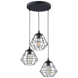 Lampa wisząca DIAMOND kolor czarny na E27 - 6204 TK Lighting