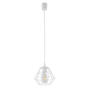 Lampa wisząca DIAMOND kolor biały na E27 - 6211 TK Lighting