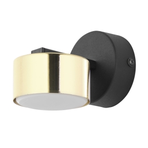 Lampa ścienna Kinkiet DALLAS kolor czarny / złoty na GX53 - 6090 TK Lighting
