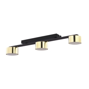 Lampa sufitowa DALLAS kolor czarny / złoty na GX53 - 6091 TK Lighting
