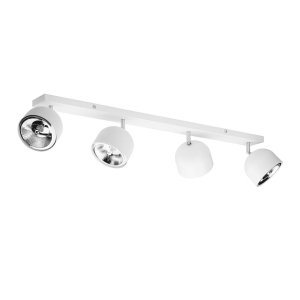 Lampa sufitowa ALTEA kolor biały / chrom na GU10 (AR 111) - 6516 TK Lighting
