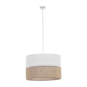Lampa wisząca LINOBIANCO kolor biały na E27 - 6573 TK Lighting
