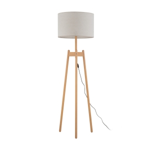 Lampa podłogowa PEREZ kolor jasne drewno na E27 - 5423 TK Lighting